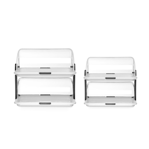 Hendi Rolltop-Display - doppelt, 465x310x(H)410mm, Bild 3