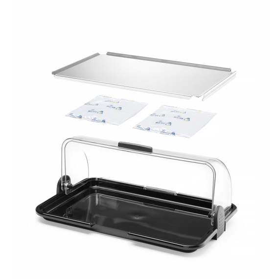 Hendi Rolltop-Display, 465x315x(H)195mm, Bild 5