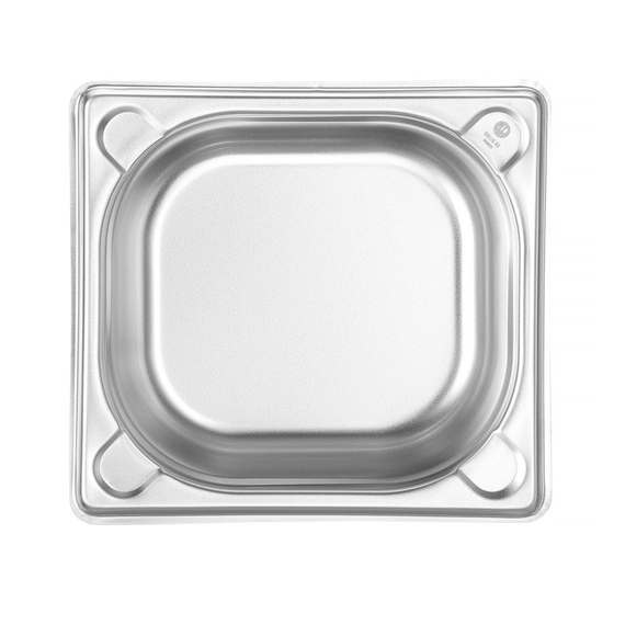 Hendi Gastronorm-Behälter 1/6, Kitchen Line, GN 1/6, 1L, (H)65mm, Bild 3