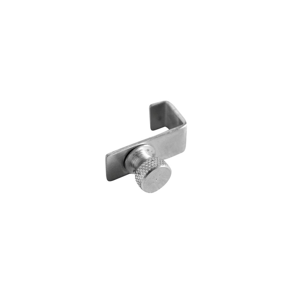 Hendi Verlängerungshaken für Aluminium-Lagerregale, 15x42x(H)42mm