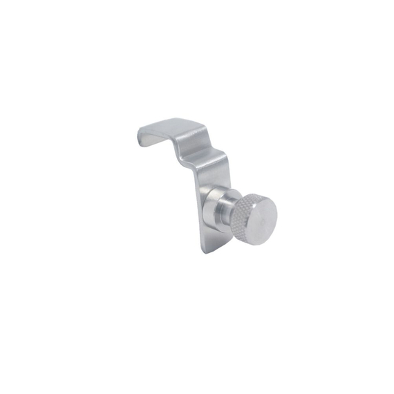Hendi Verlängerungshaken für Aluminium-Lagerregale, 15x42x(H)42mm