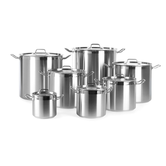 Hendi Schmortopf hoch - mit Deckel, Profi Line, 3L, ⌀160x(H)150mm, Bild 2