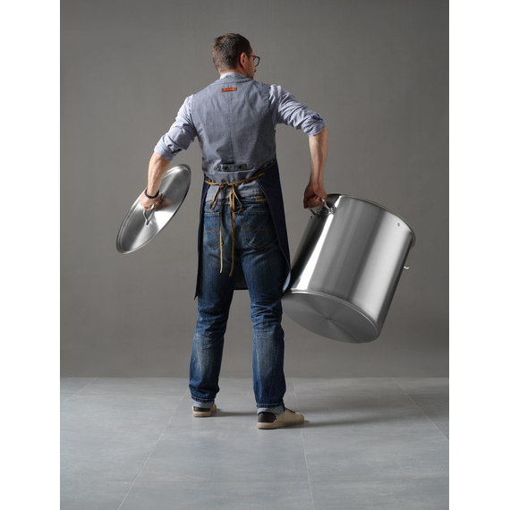 Hendi Hoher Schmortopf – mit Deckel, Budget Line, 98L, ⌀500x(H)500mm, Bild 3