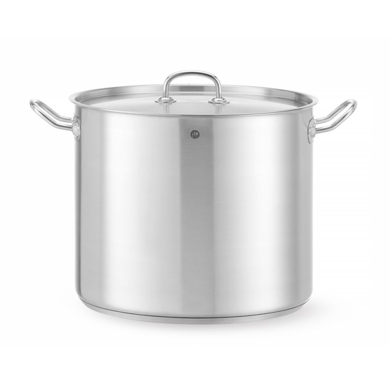 Hendi Kochtopf, hoch - mit Deckel, Kitchen Line, 21L, ⌀320x(H)270mm