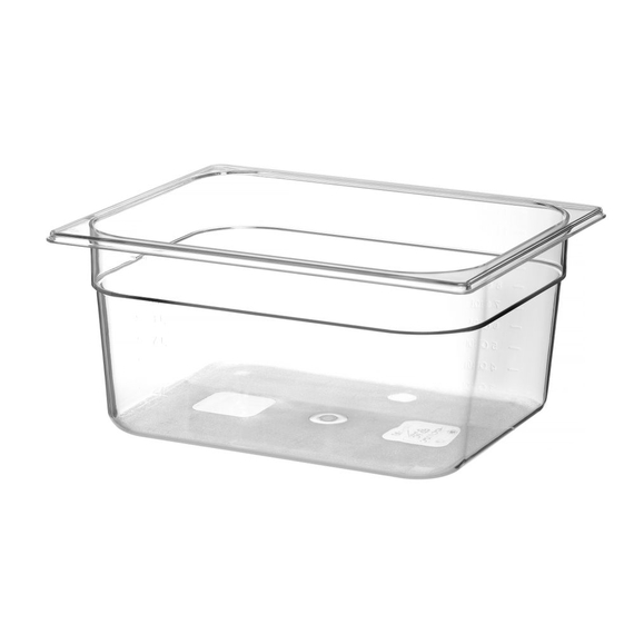 Hendi Gastronorm-Behälter 1/2, Profi Line, GN 1/2, 9,5L, Transparent, 325x265x(H)150mm, Bild 2