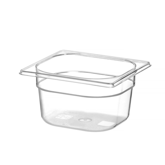Hendi Gastronorm-Behälter 1/6, Profi Line, GN 1/6, 1,6L, Transparent, 176x162x(H)100mm, Bild 2