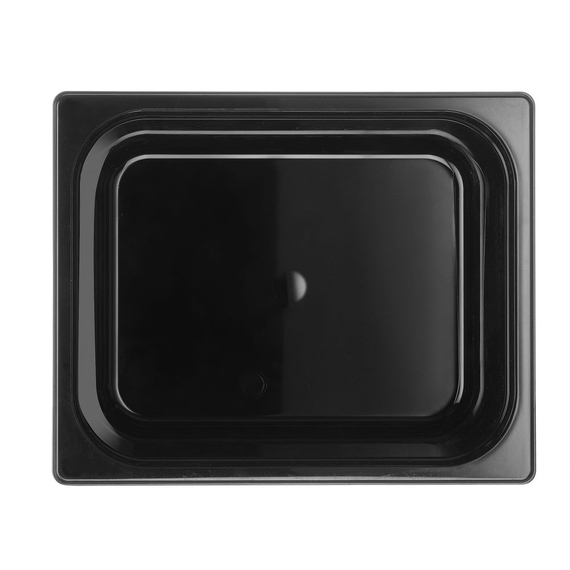 Hendi Gastronorm-Behälter 1/2, Profi Line, 12,5L, Schwarz, 325x265x(H)200mm, Bild 3