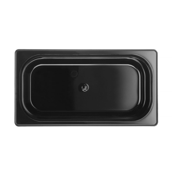 Hendi Gastronorm-Behälter 1/3, Profi Line, GN 1/3, 4L, Schwarz, 325x176x(H)100mm, Bild 3