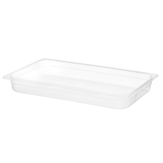 Hendi Gastronorm-Behälter 1/1, GN 1/1, 9L, Transparent, 530x325x(H)65mm