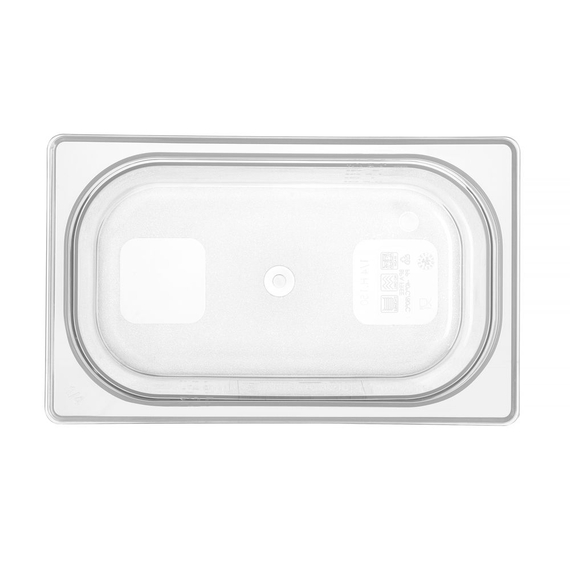 Hendi Gastronorm-Behälter 1/4, GN 1/4, 4L, Transparent, 265x162x(H)150mm, Bild 3