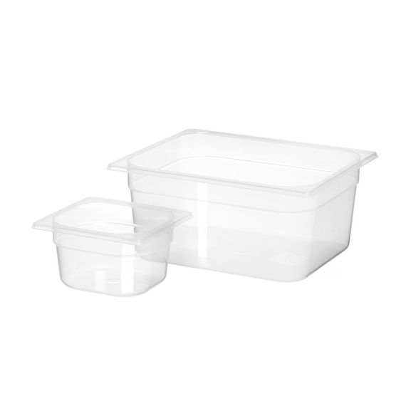 Hendi Gastronorm-Behälter 1/6, Profi Line, GN 1/6, 1,6L, Transparent, 176x162x(H)100mm, Bild 3