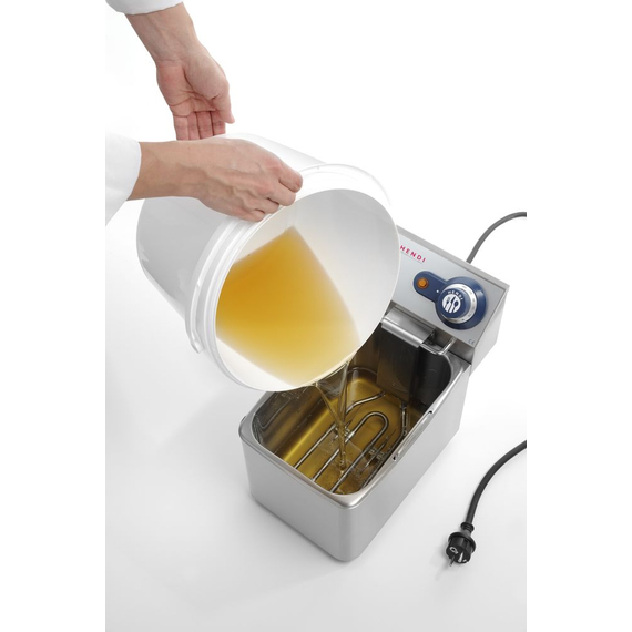 Hendi Eimer, 11,5L, Weiß, ⌀300x(H)230mm, Bild 4