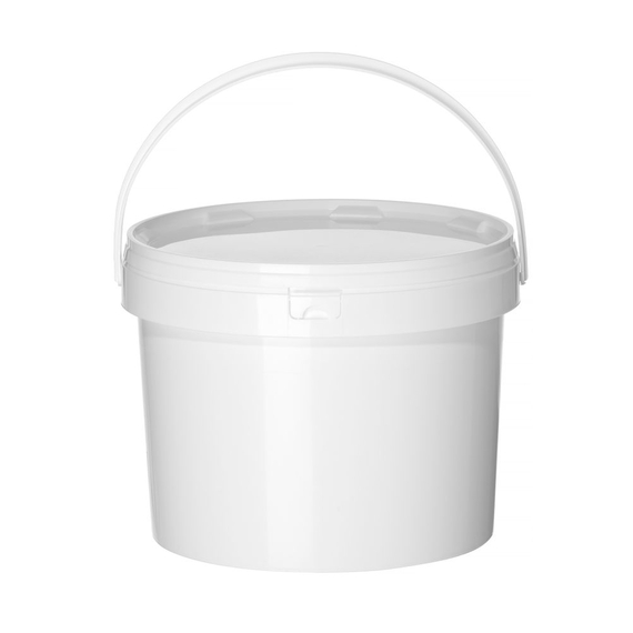 Hendi Eimer, 11,5L, Weiß, ⌀300x(H)230mm, Bild 2