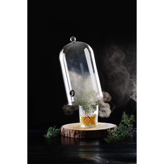 Hendi Glasglosche mit Lüftungsöffnung, Cocktail-Glosche, ⌀130x(H)282mm, Bild 4