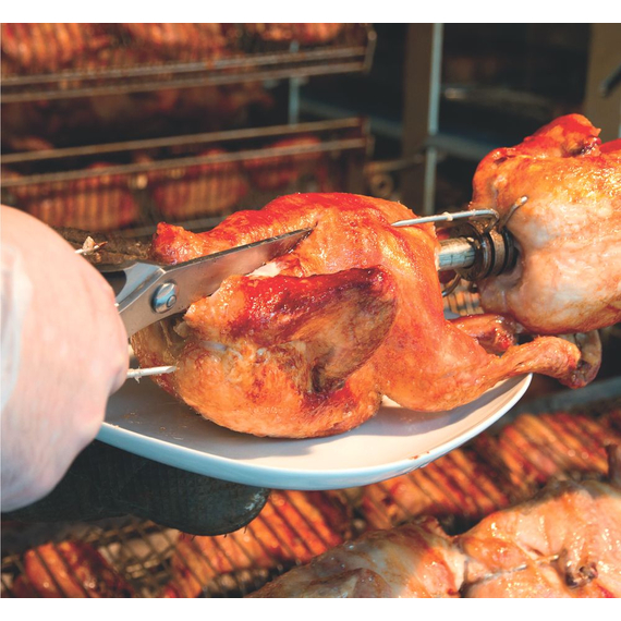 Hendi Geflügelschere, Schwarz, (L)240mm, Bild 2