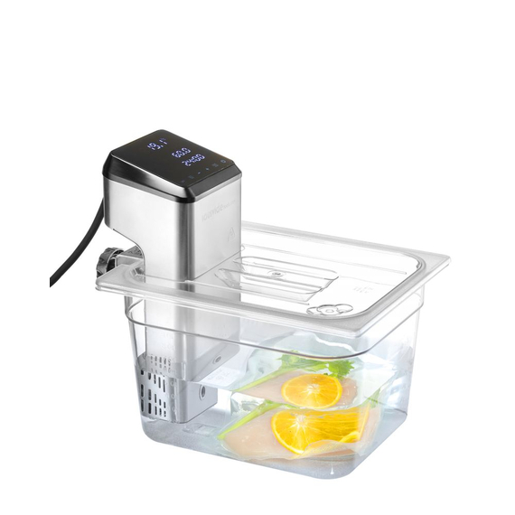 Hendi Gastronorm-Deckel mit Sous-Vide-Stab-Aussparung, GN 1/2, Transparent, 265x325mm, Bild 4