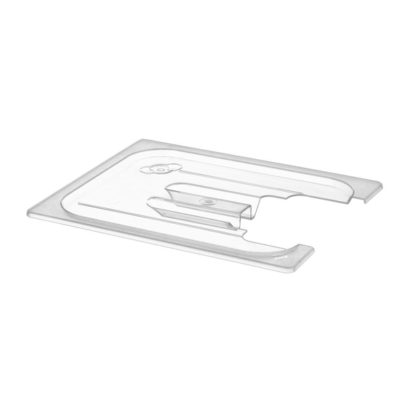 Hendi Gastronorm-Deckel mit Sous-Vide-Stab-Aussparung, GN 1/2, Transparent, 265x325mm, Bild 2