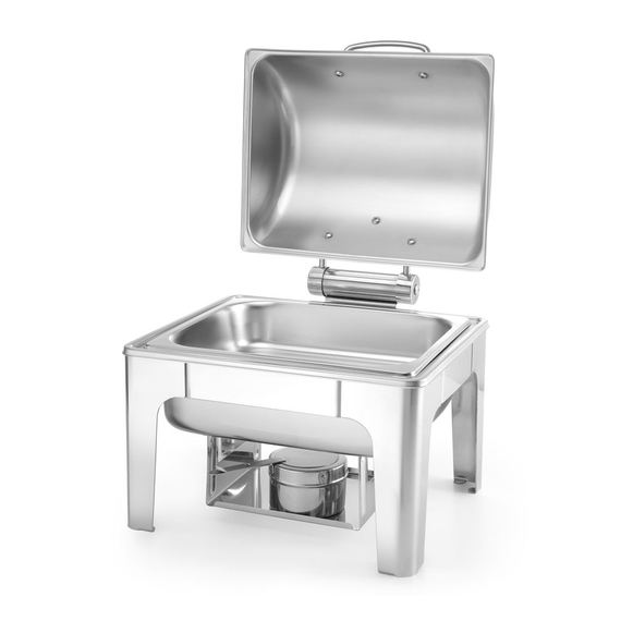 Hendi Chafing Dish GN 1/2, Spiegelglanz, Profi Line, 4L, 365x345x(H)345mm, Bild 4