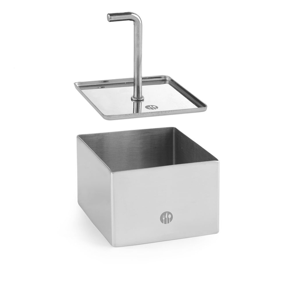 Hendi Speiseringe und Stampfer, quadratisch, Speisering, 67x67x(H)45mm, Bild 3
