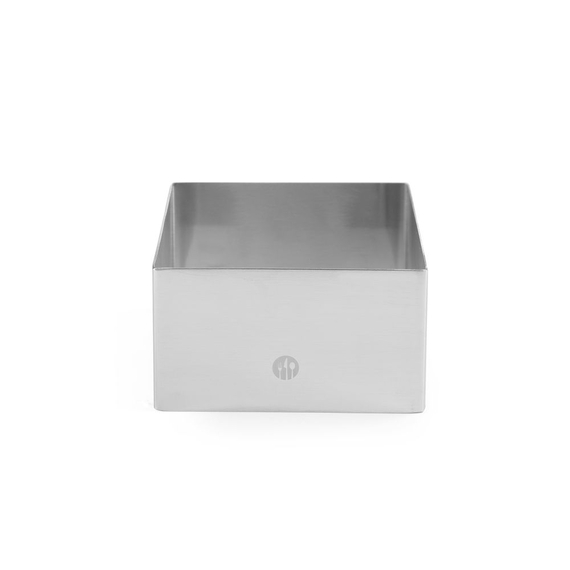 Hendi Speiseringe und Stampfer, quadratisch, Speisering, 81x81x(H)45mm