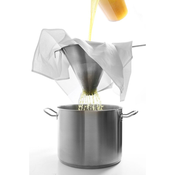 Hendi Spitzsieb mit Randhalterung, 435x235x(H)220mm, Bild 3