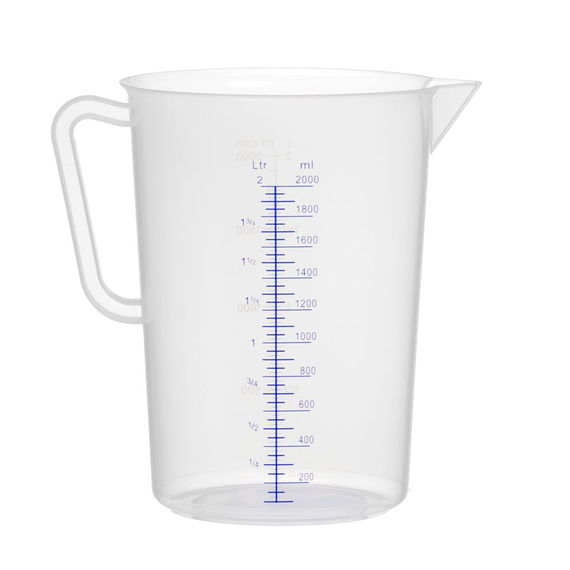 Hendi Messbecher, Polyproylen, 2L, ⌀140x(H)215mm