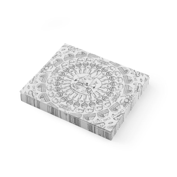 Hendi Einschlagpapier, fettdicht, Koch- und Speisen-Aufdruck, 500 Stk., 250x200mm