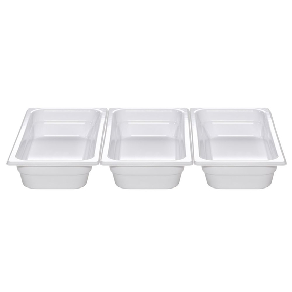 Hendi Behälter aus Melamin, Behälter einzeln, GN 1/6, 176x162x(H)100mm, Bild 2