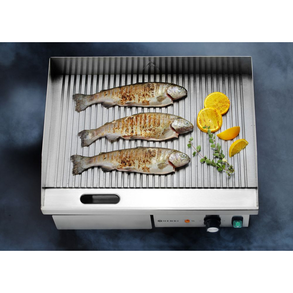 Hendi Gerillte Grillplatte, Budget Line, 220-240V/3000W, 550x430x(H)240mm, Bild 5