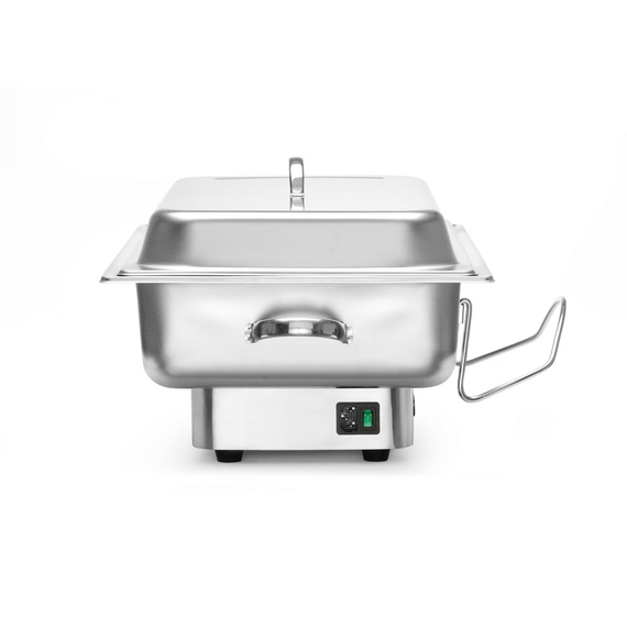 Hendi Chafing dish elektrisch Pollina, Profi Line, 9L, Silber, 230V/900W, 587x440x(H)273mm, Bild 3