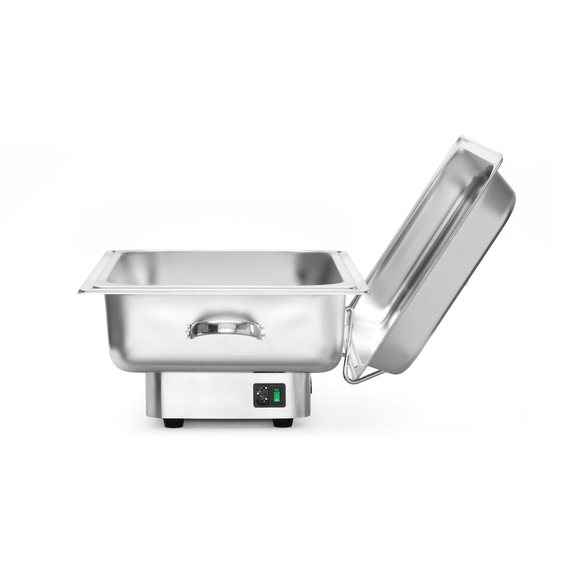 Hendi Chafing dish elektrisch Pollina, Profi Line, 9L, Silber, 230V/900W, 587x440x(H)273mm, Bild 4