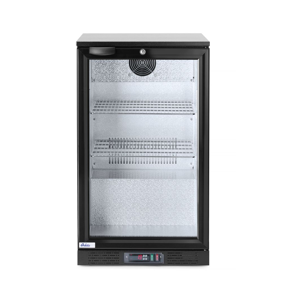 Arktic Kühlschrank hinten mit einer Tür, 86L, Schwarz, 220-240V/120W, 500x530x(H)865mm