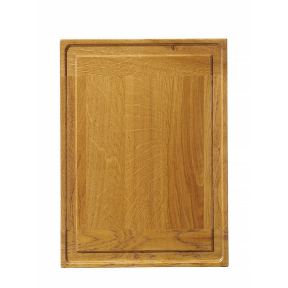 Hendi Servierbrett aus Eichenholz, 370x270x(H)20mm, Bild 2