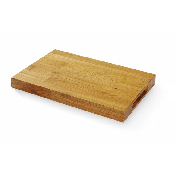 Hendi Servierbrett aus Eichenholz, 420x280x(H)40mm, Bild 2