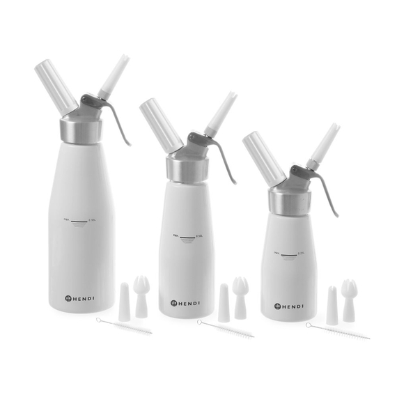 Hendi Sahnespender, Kitchen Line, 0,25L, ⌀80x(H)200mm, Bild 2