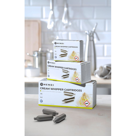 Hendi Sahnekapseln, Silber, 10 Stk, Bild 5