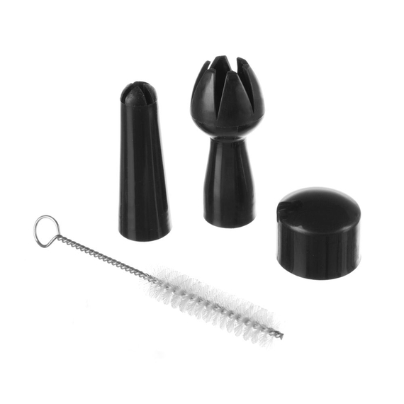 Hendi Sahnespender, schwarz, Kitchen Line, 0,5L, Schwarz, ⌀80x(H)260mm, Bild 3