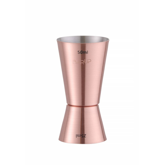 BarUp Barmaß 25/50 ml, Kupfer, ⌀42x(H)86mm