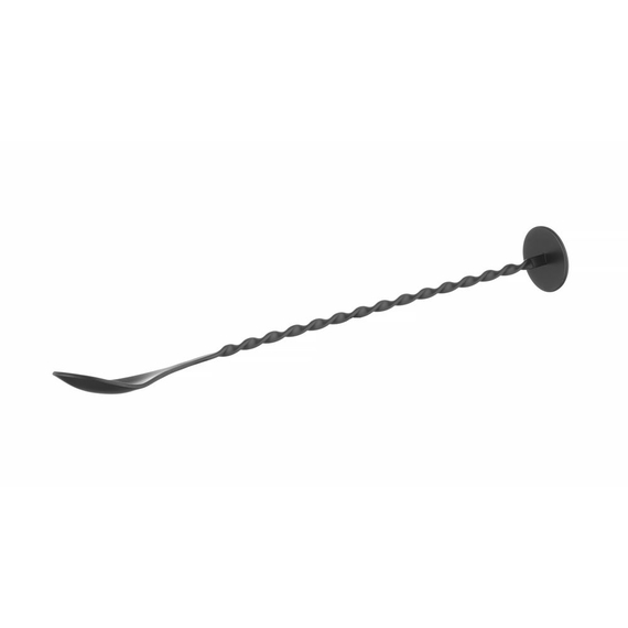 BarUp Barlöffel mit Stößel, Schwarz, 280x35mm, Bild 2