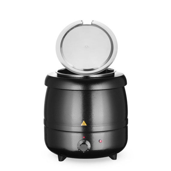 Hendi Suppenkessel, Kitchen Line, 8L, Schwarz, 230V/400W, ⌀330x(H)363mm, Bild 2