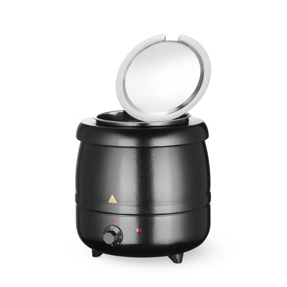 Hendi Suppenkessel, Kitchen Line, 8L, Schwarz, 230V/400W, ⌀330x(H)363mm, Bild 4