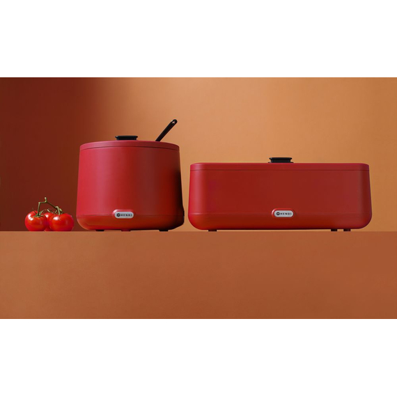 Hendi Suppenkessel UNIQ, designed by Robert Bronwasser, 8L, Rot, 220-240V/500W, ⌀365x(H)325mm, Bild 4