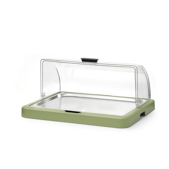 Hendi Rolltop Kühldisplay Duo UNIQ, designed by Robert Bronwasser, Einzel, Grün, 460x355x(H)220mm, Rechteckig, Bild 3