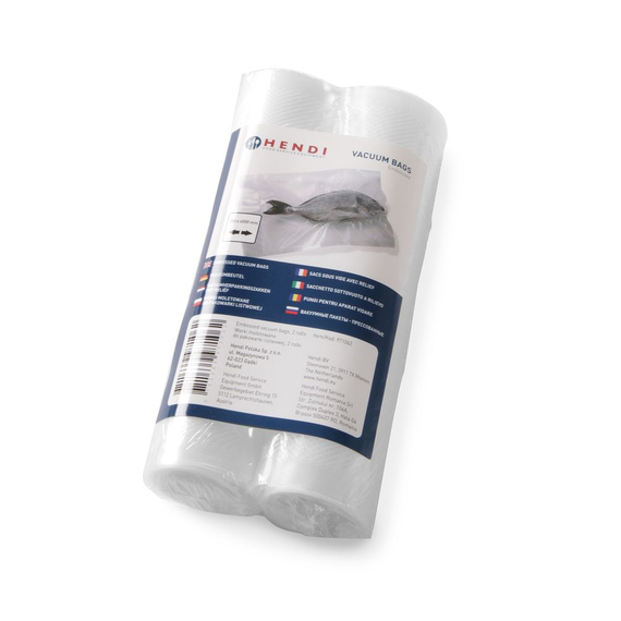 Hendi Vakuum-Kochbeutel Rolle, geprägt - 2 Stk., 2 Stk., 6000x200mm, Bild 2