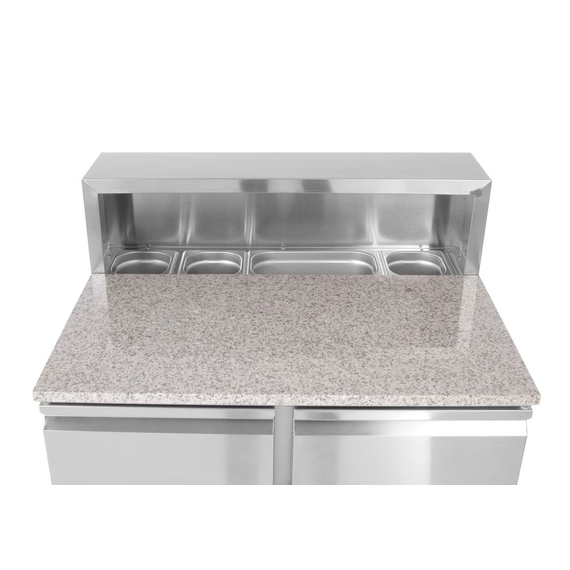 Arktic Pizzatisch, zweitürig 300 L, 230V/310W, 900x700x(H)1110mm, Bild 4