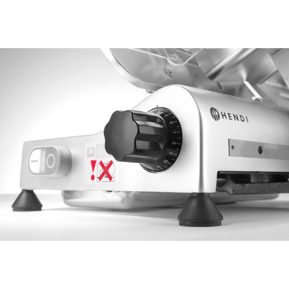 Hendi Aufschnittmaschine Profi Line 220, Profi Line, 230V/280W, 506x435x(H)347mm, Bild 3