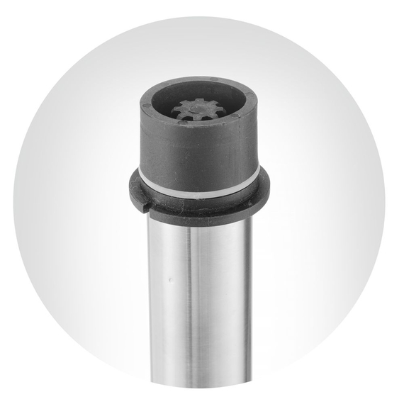 Hendi Stabmixer 500 mit variabler Geschwindigkeit und 500mm langem Stab, Kitchen Line, Schwarz, 230V/500W, ⌀100x916mm, Bild 3