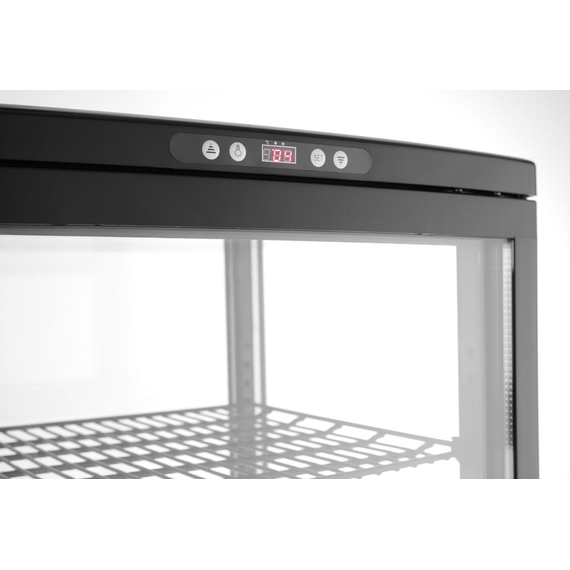 Arktic Kühlvitrine 270 Liter, Schwarz, 230V/290W, 556x526x(H)1913mm, Bild 3