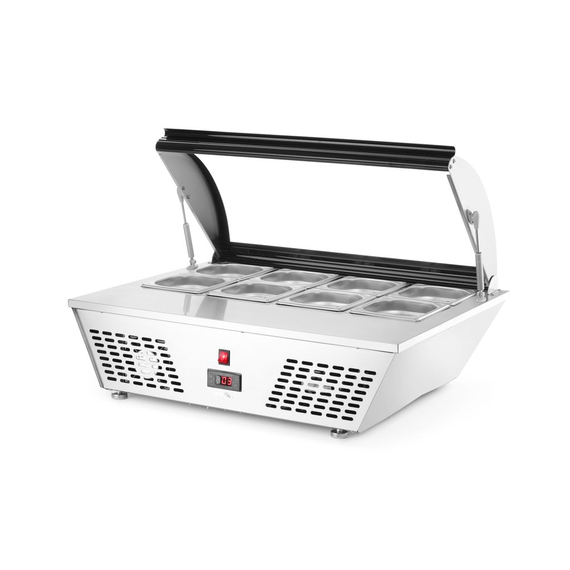 Arktic Aufsatz-Salatvitrine , 67L, 230V/105W, 775x615x(H)235mm, Bild 3