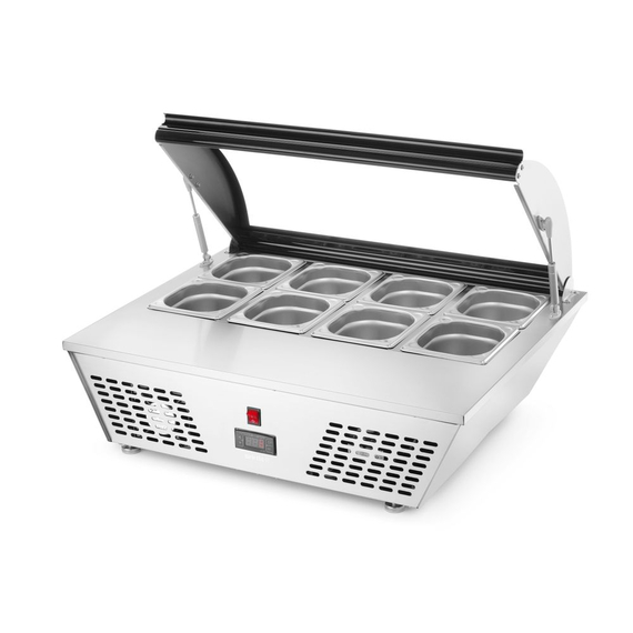 Arktic Aufsatz-Salatvitrine , 67L, 230V/105W, 775x615x(H)235mm, Bild 4